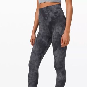 Tie die lulu leggings